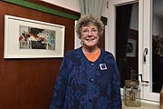 Künstlerin Greta Grief im Zum Beinhofer  @ „Kunst-Wochenende auf dem Lande“ - Präsentation der Kunstwirte 2020 im Hotel Alpenhof und weiteren Lokalitäten in Murnau am 07.03.2020 / Foto: BrauerPhotos / S.Brauer